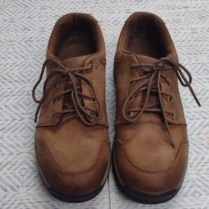 Duluth Trading Co Brown Leather Oxfords